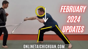 Online Tai Chi Chuan updates for February 2024