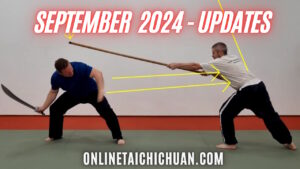 September 2024 Updates for online tai chi chuan